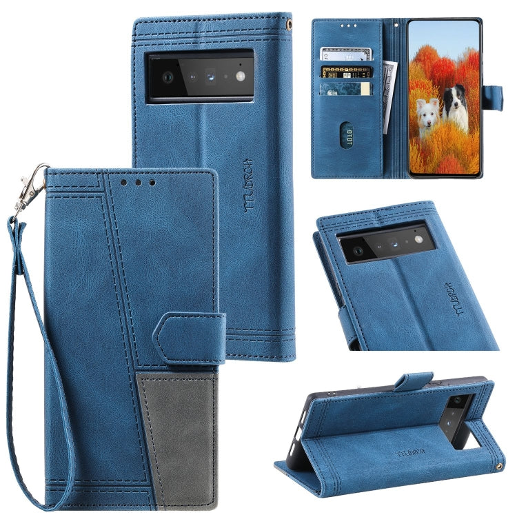 For Google Pixel 7 5G Splicing Leather Phone Case