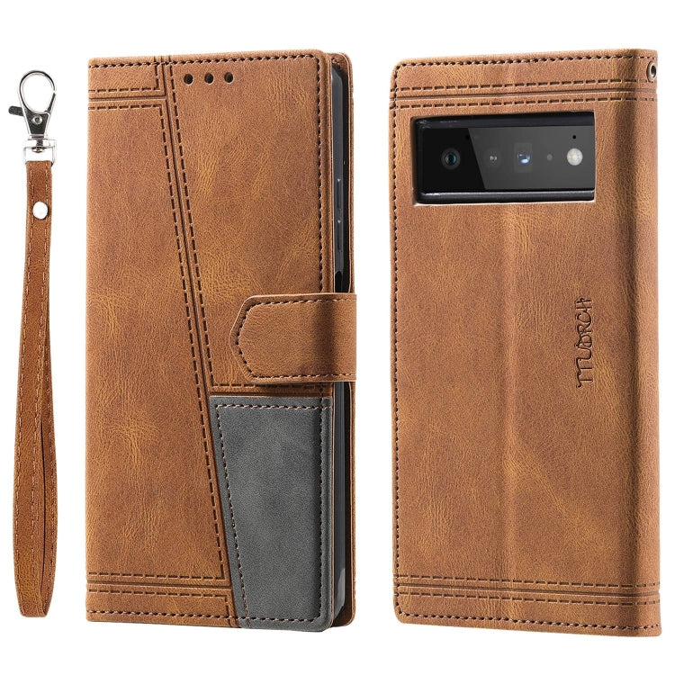 For Google Pixel 7 Pro 5G Splicing Leather Phone Case