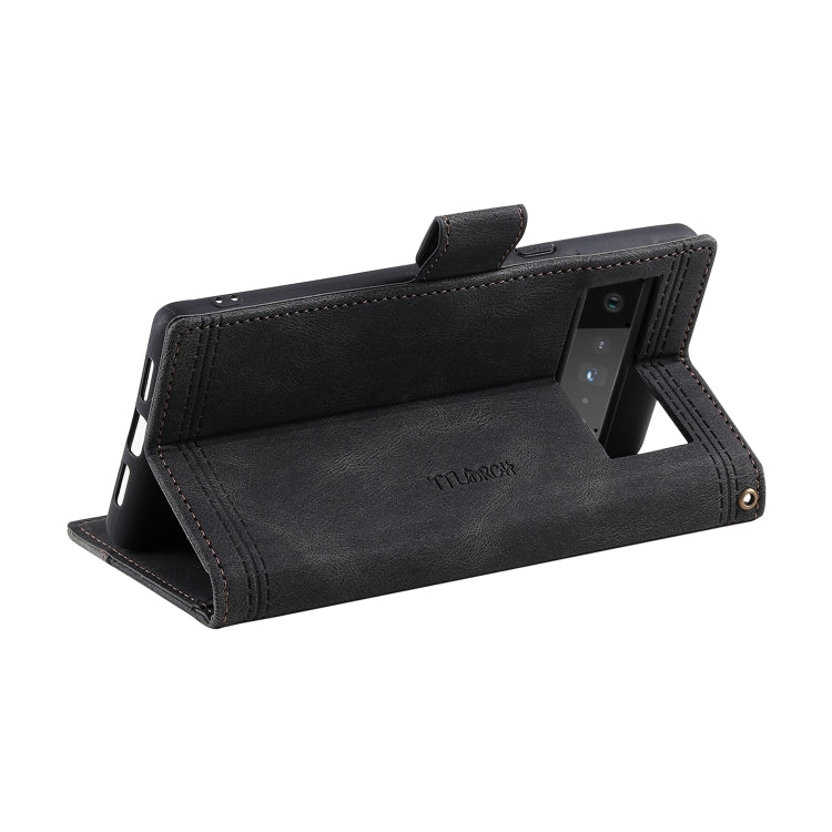 For Google Pixel 6 Splicing Leather Phone Case