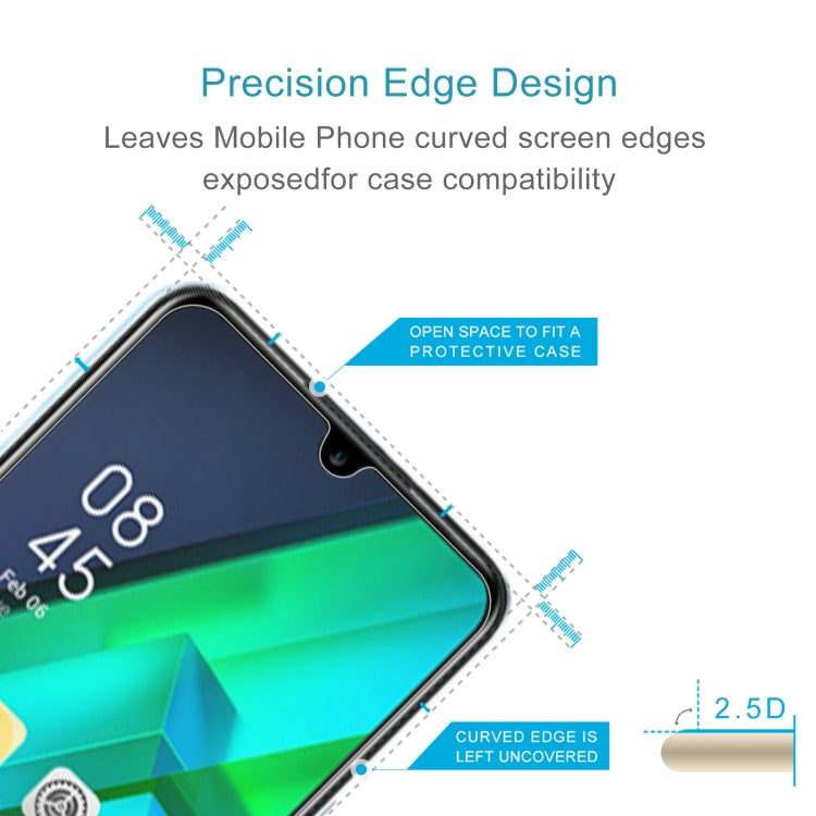 50 PCS 0.26mm 9H 2.5D Tempered Glass Film For Infinix Note 12 G96