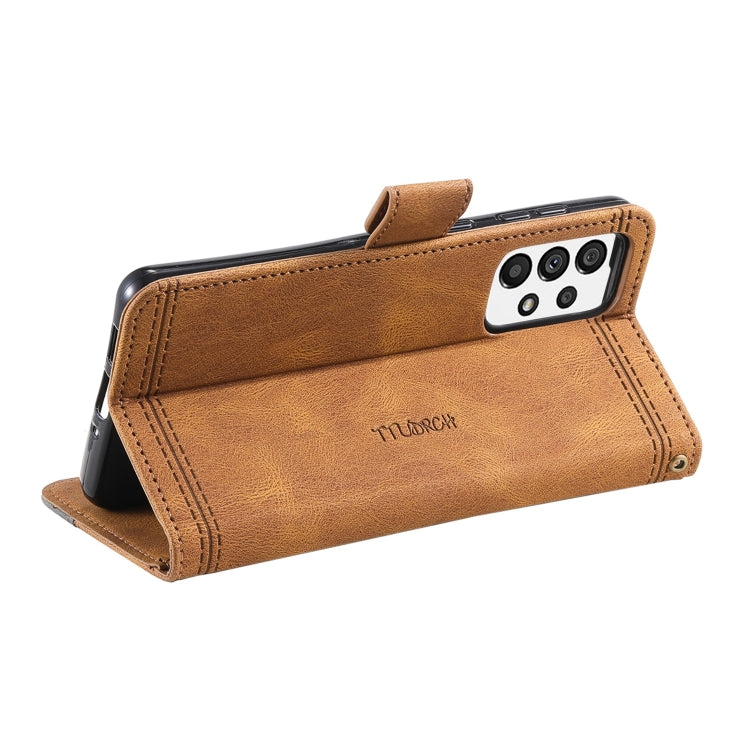 For Samsung Galaxy A53 5G Splicing Leather Phone Case