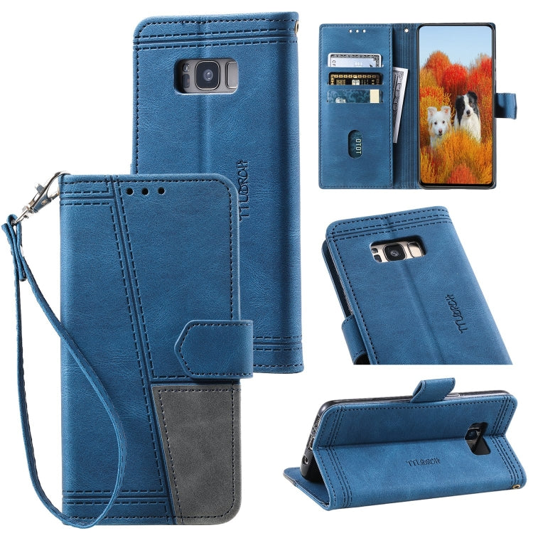For Samsung Galaxy S8 Splicing Leather Phone Case
