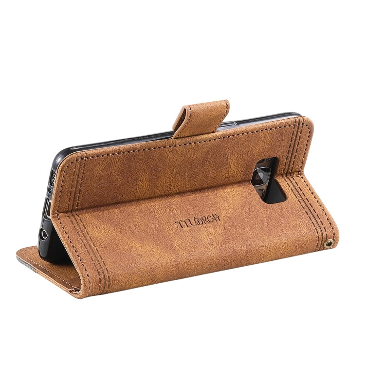 For Samsung Galaxy S8+ Splicing Leather Phone Case