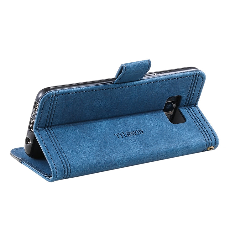 For Samsung Galaxy S8+ Splicing Leather Phone Case