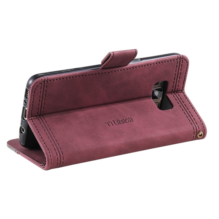For Samsung Galaxy S8+ Splicing Leather Phone Case