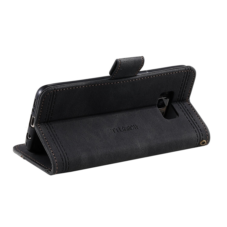 For Samsung Galaxy S8+ Splicing Leather Phone Case