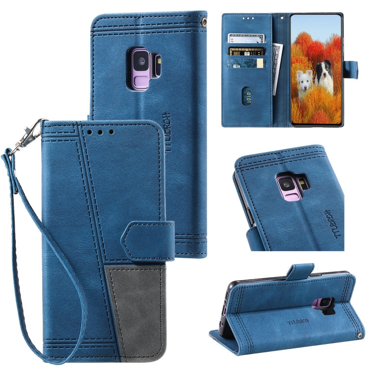 For Samsung Galaxy S9 Splicing Leather Phone Case