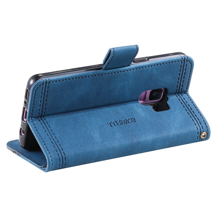 For Samsung Galaxy S9 Splicing Leather Phone Case