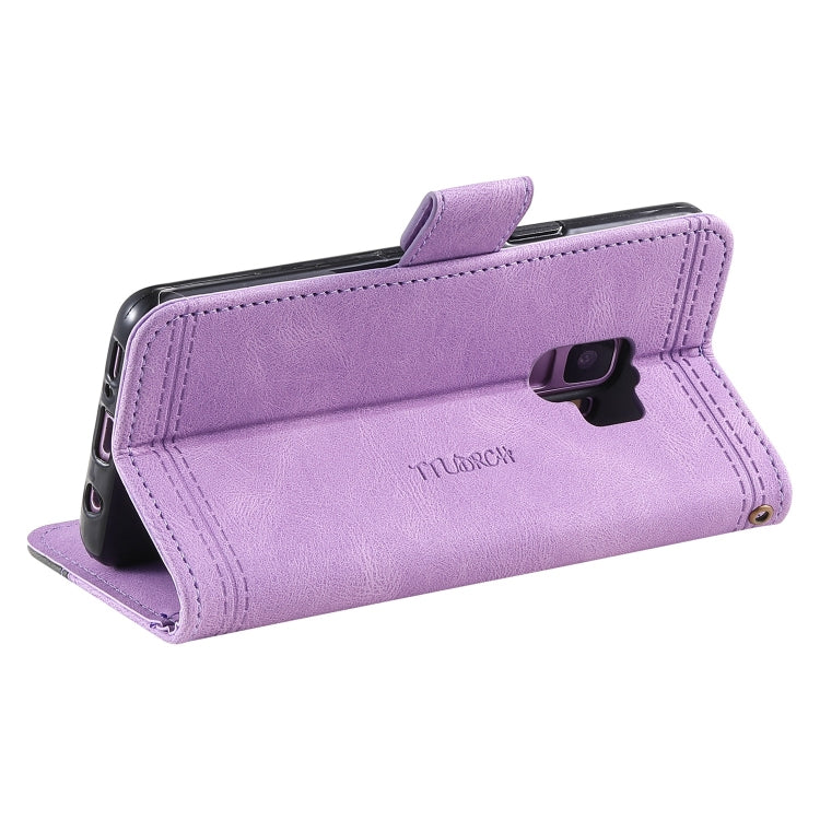 For Samsung Galaxy S9 Splicing Leather Phone Case