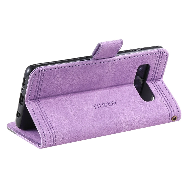 For Samsung Galaxy S10 Splicing Leather Phone Case