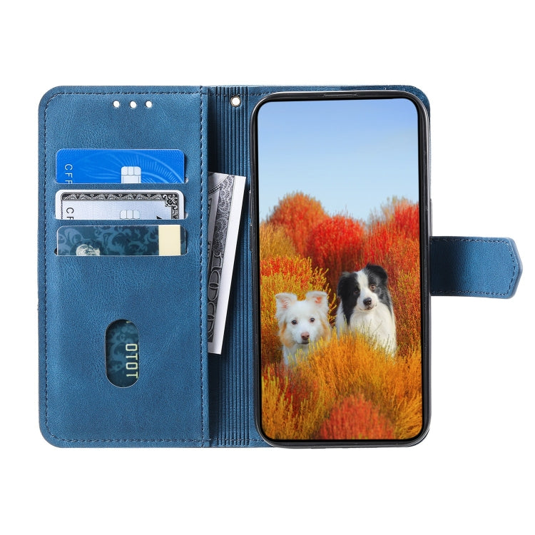 For Samsung Galaxy S21 5G Splicing Leather Phone Case