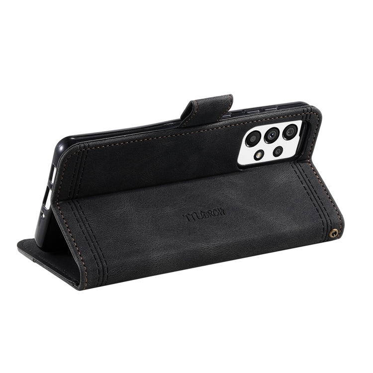 For Samsung Galaxy A73 5G Splicing Leather Phone Case