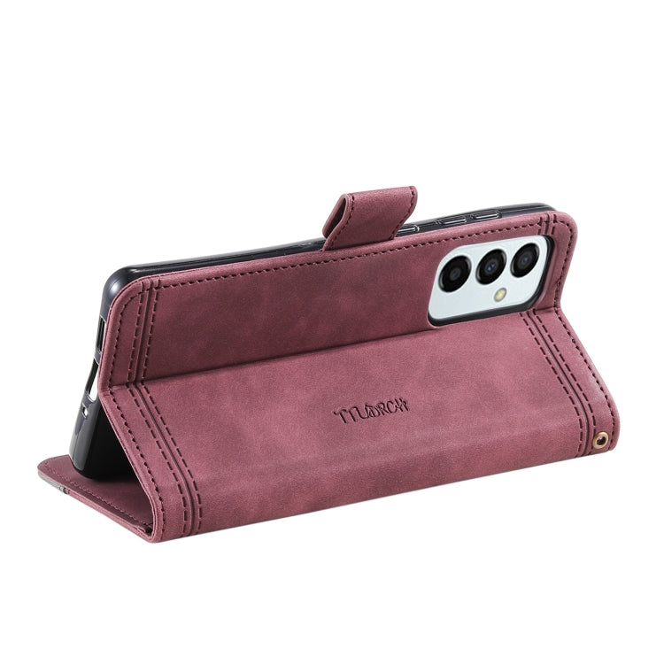 For Samsung Galaxy F23 / M23 Splicing Leather Phone Case