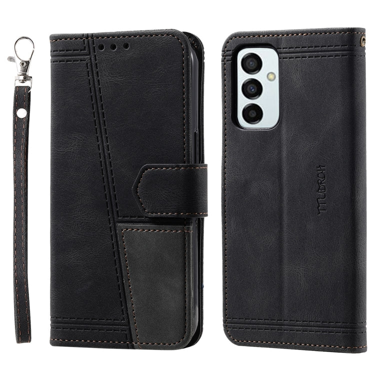For Samsung Galaxy F23 / M23 Splicing Leather Phone Case