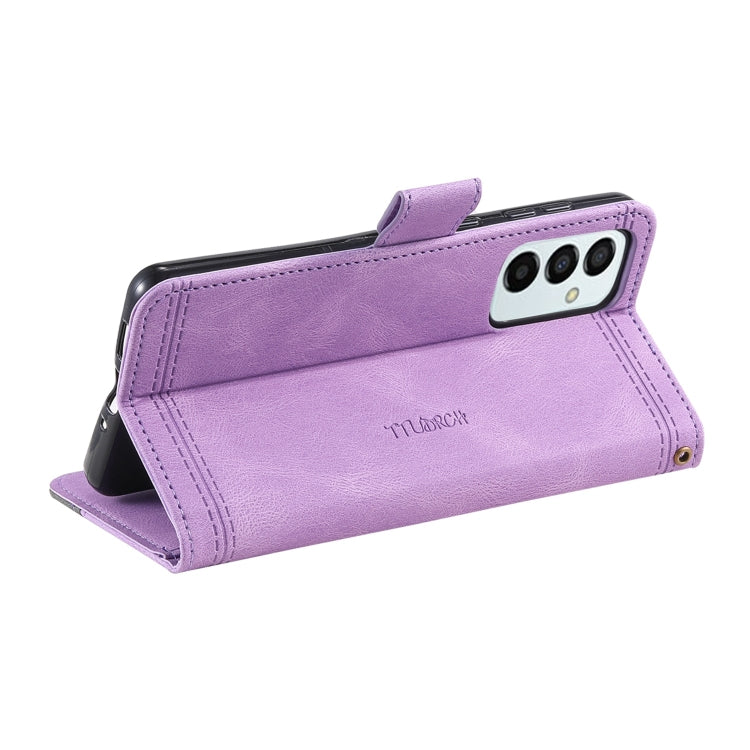 For Samsung Galaxy F23 / M23 Splicing Leather Phone Case