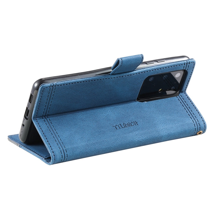 For Samsung Galaxy S20 Ultra Splicing Leather Phone Case