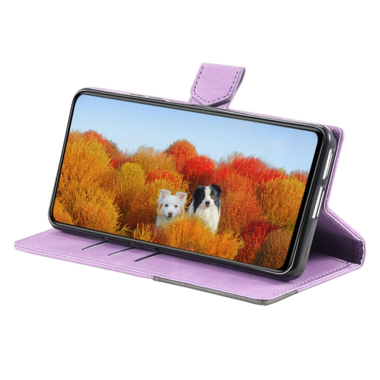 For Samsung Galaxy S21 Ultra 5G Splicing Leather Phone Case