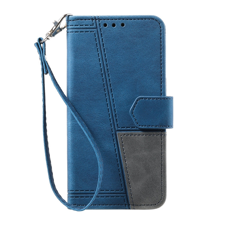 For Samsung Galaxy S22 5G Splicing Leather Phone Case