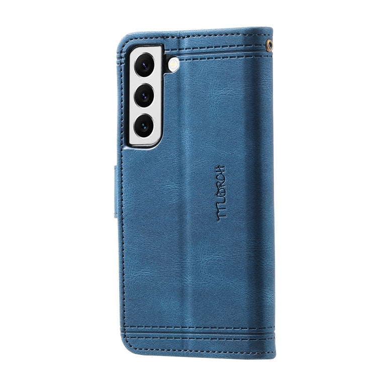 For Samsung Galaxy S22 5G Splicing Leather Phone Case