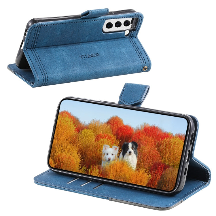 For Samsung Galaxy S22 5G Splicing Leather Phone Case