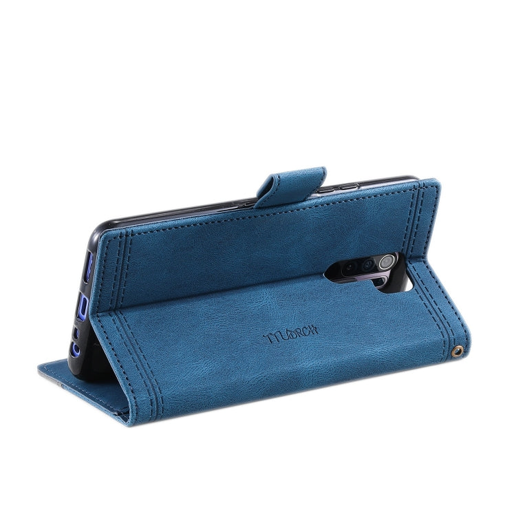 For Xiaomi Redmi 9 Splicing Leather Phone Case