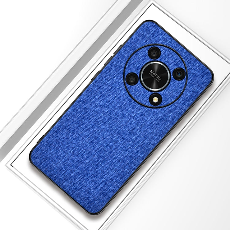 For Honor X30 5G hockproof Cloth Texture PC + TPU Phone Case