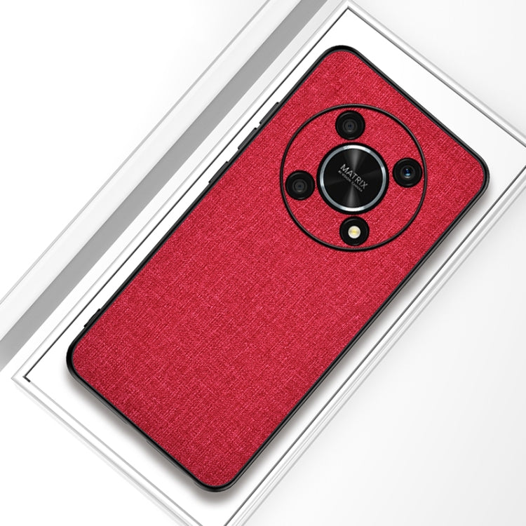 For Honor X30 5G hockproof Cloth Texture PC + TPU Phone Case