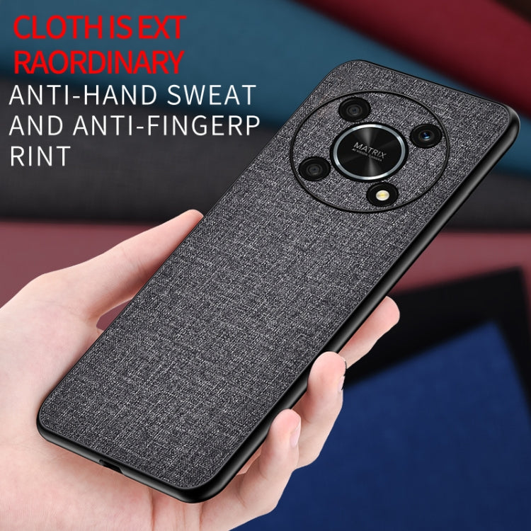 For Honor X30 5G hockproof Cloth Texture PC + TPU Phone Case