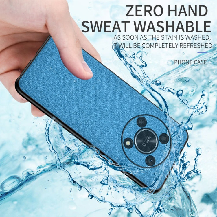 For Honor X30 5G hockproof Cloth Texture PC + TPU Phone Case