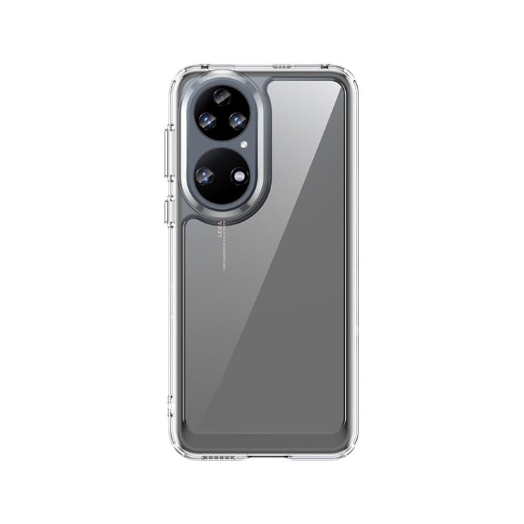 For Huawei P50E Colorful Series Acrylic + TPU Phone Case