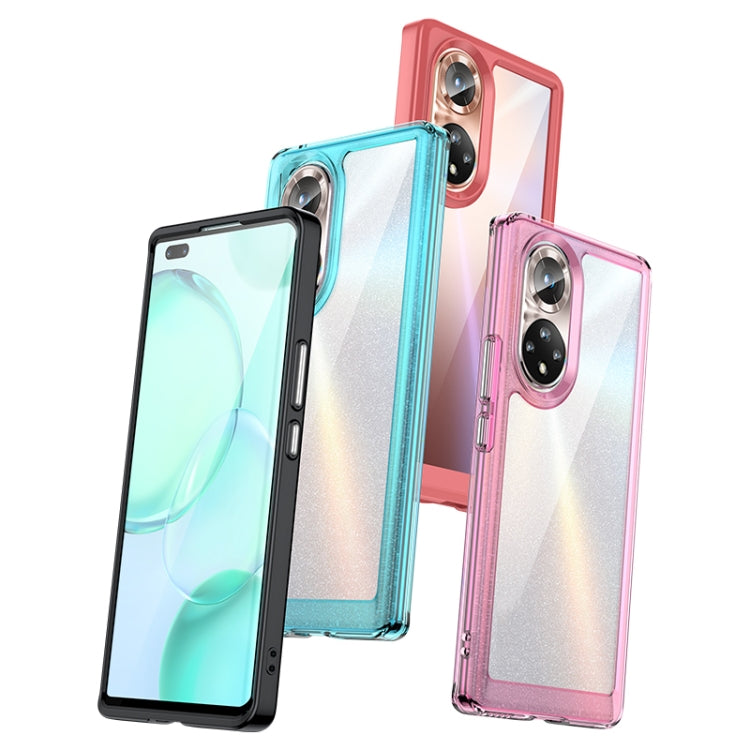 For Honor 50 Colorful Series Acrylic + TPU Phone Case