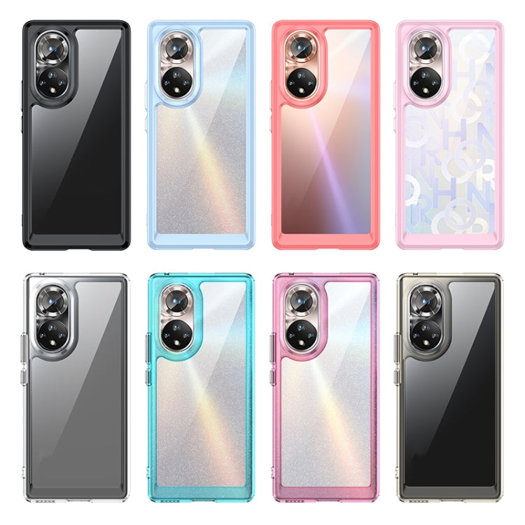 For Honor 50 Colorful Series Acrylic + TPU Phone Case