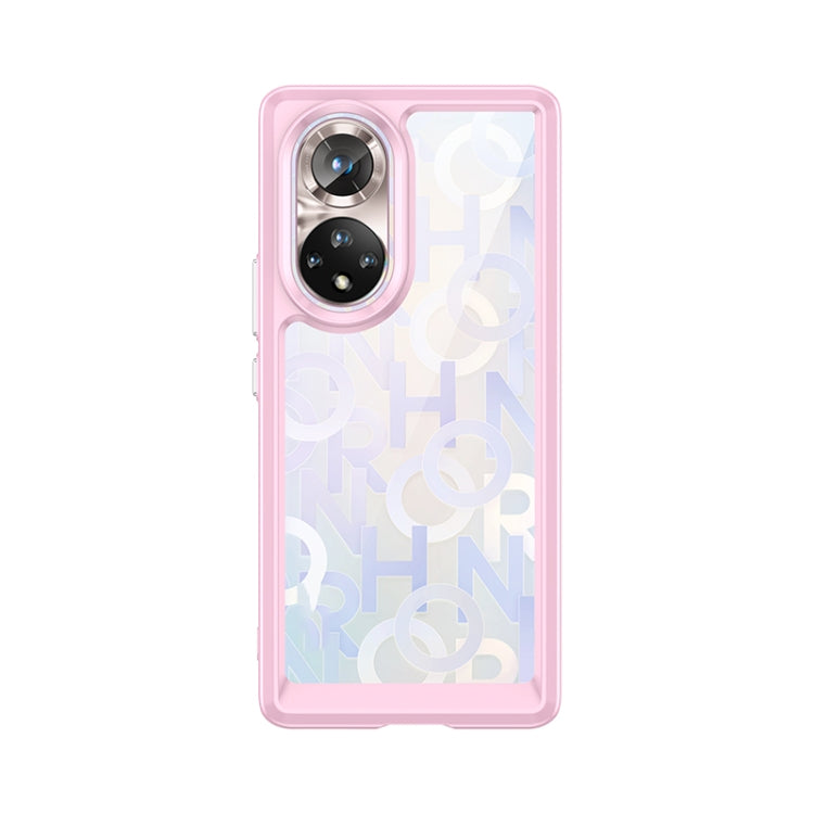 For Honor 50 Pro Colorful Series Acrylic + TPU Phone Case