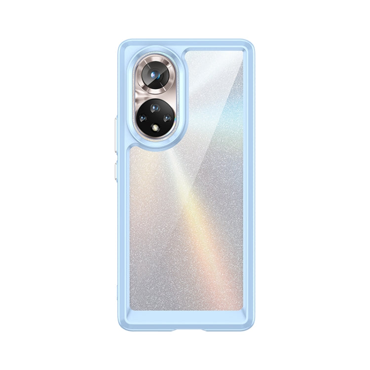 For Honor 50 Pro Colorful Series Acrylic + TPU Phone Case