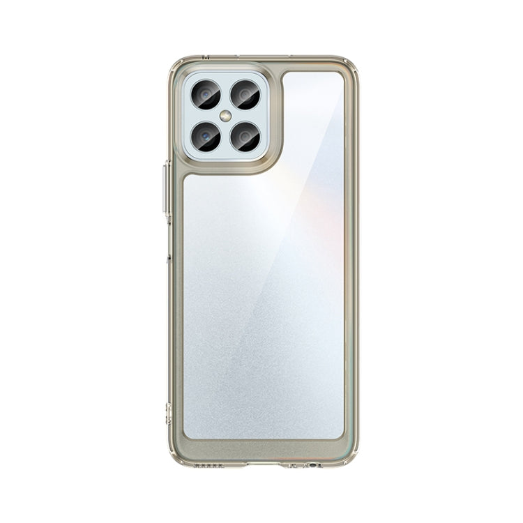 For Honor X8 Colorful Series Acrylic + TPU Phone Case