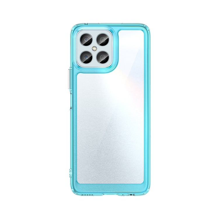 For Honor X8 Colorful Series Acrylic + TPU Phone Case