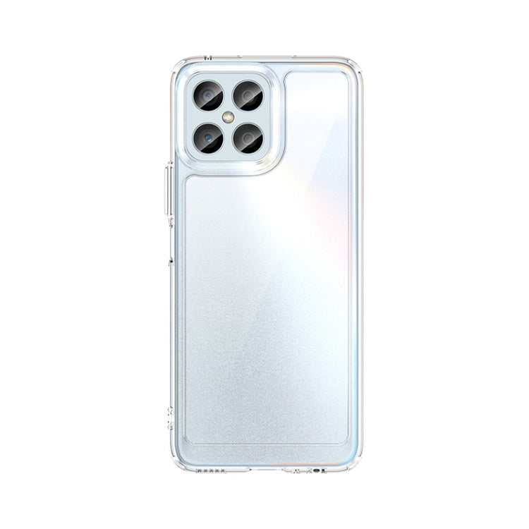 For Honor X8 Colorful Series Acrylic + TPU Phone Case