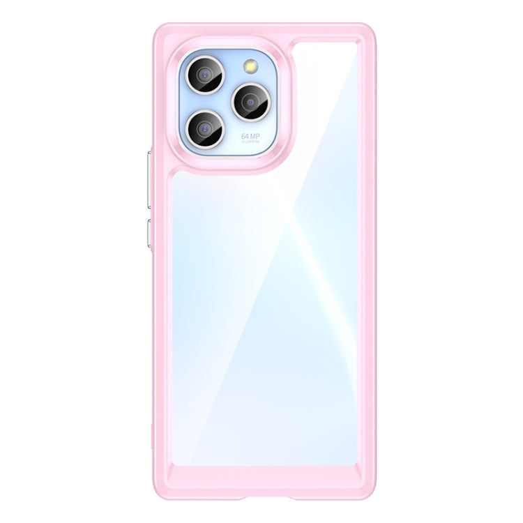 For Honor 60 SE Colorful Series Acrylic + TPU Phone Case