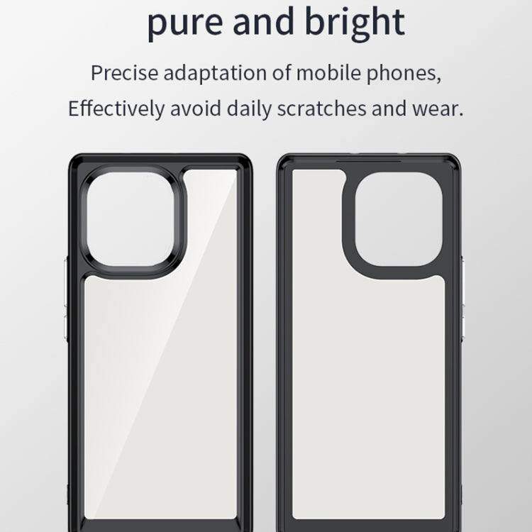 For Honor 60 SE Colorful Series Acrylic + TPU Phone Case