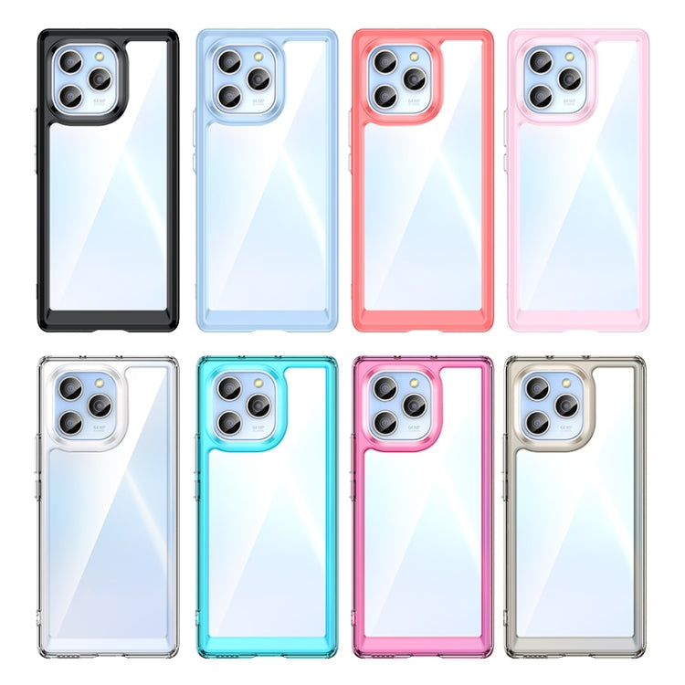 For Honor 60 SE Colorful Series Acrylic + TPU Phone Case