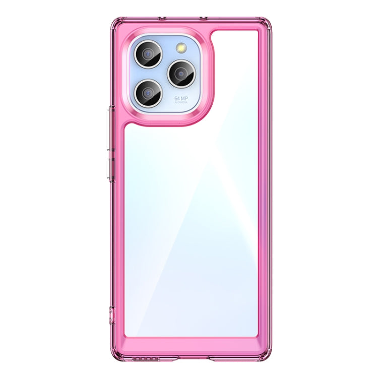 For Honor 60 SE Colorful Series Acrylic + TPU Phone Case