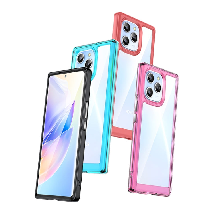 For Honor 60 SE Colorful Series Acrylic + TPU Phone Case