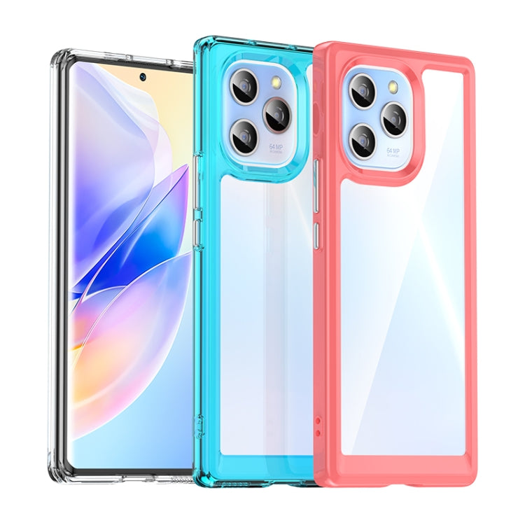 For Honor 60 SE Colorful Series Acrylic + TPU Phone Case
