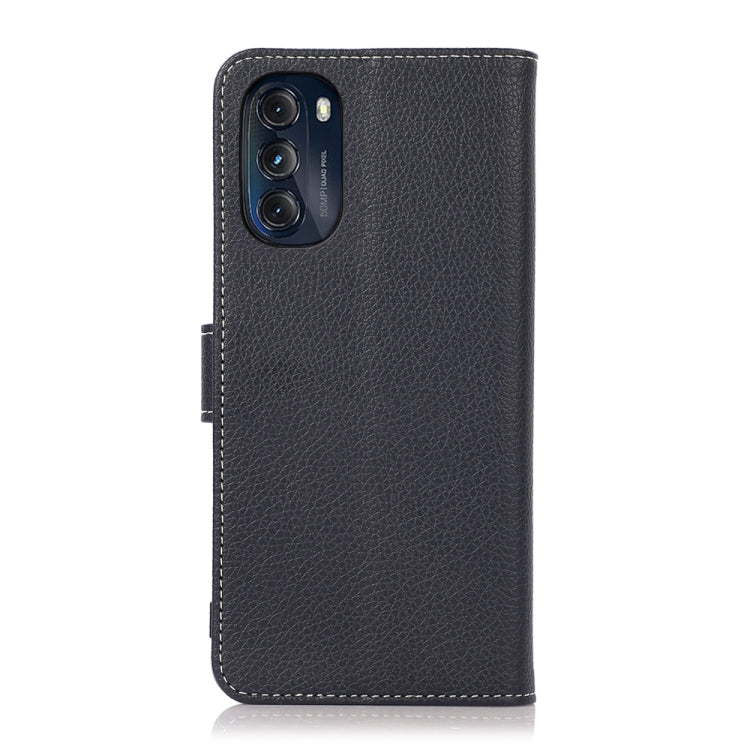 For Motorola Moto G 5G 2022 Litchi Texture Horizontal Flip Leather Phone Case