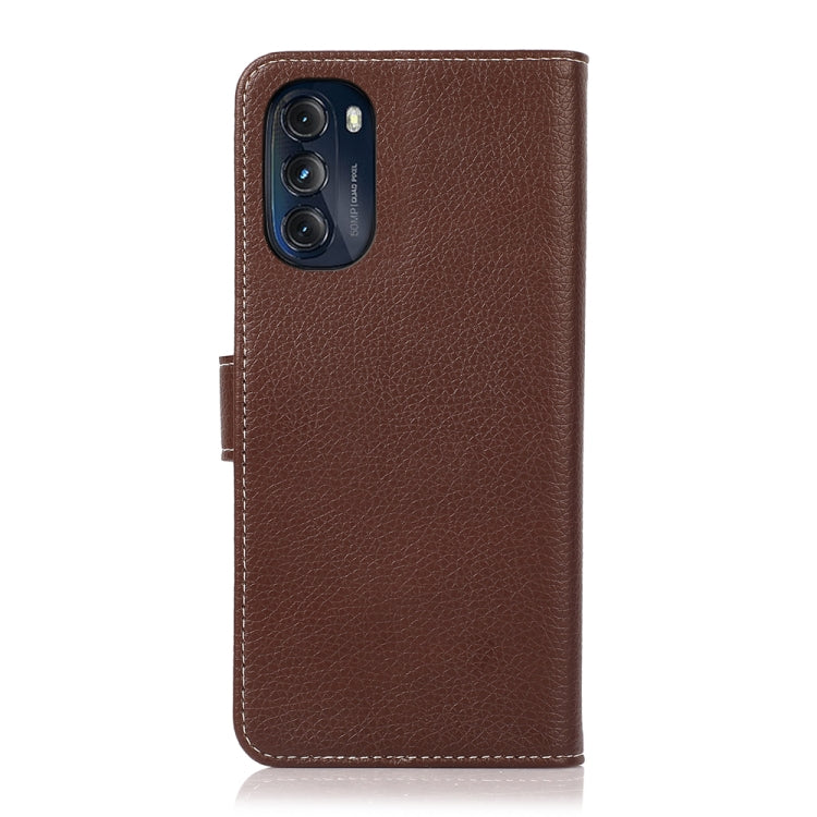 For Motorola Moto G 5G 2022 Litchi Texture Horizontal Flip Leather Phone Case