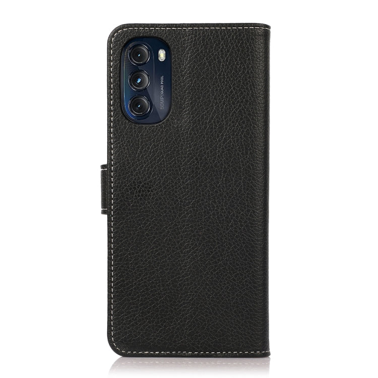 For Motorola Moto G 5G 2022 Litchi Texture Horizontal Flip Leather Phone Case