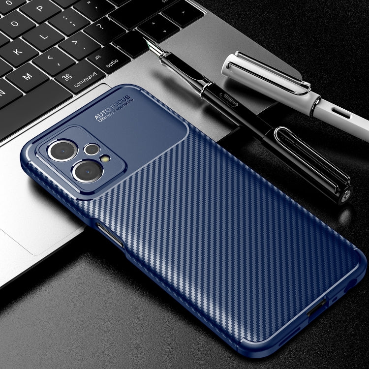 For OnePlus Nord CE 2 Lite 5G Carbon Fiber Texture Shockproof TPU Case