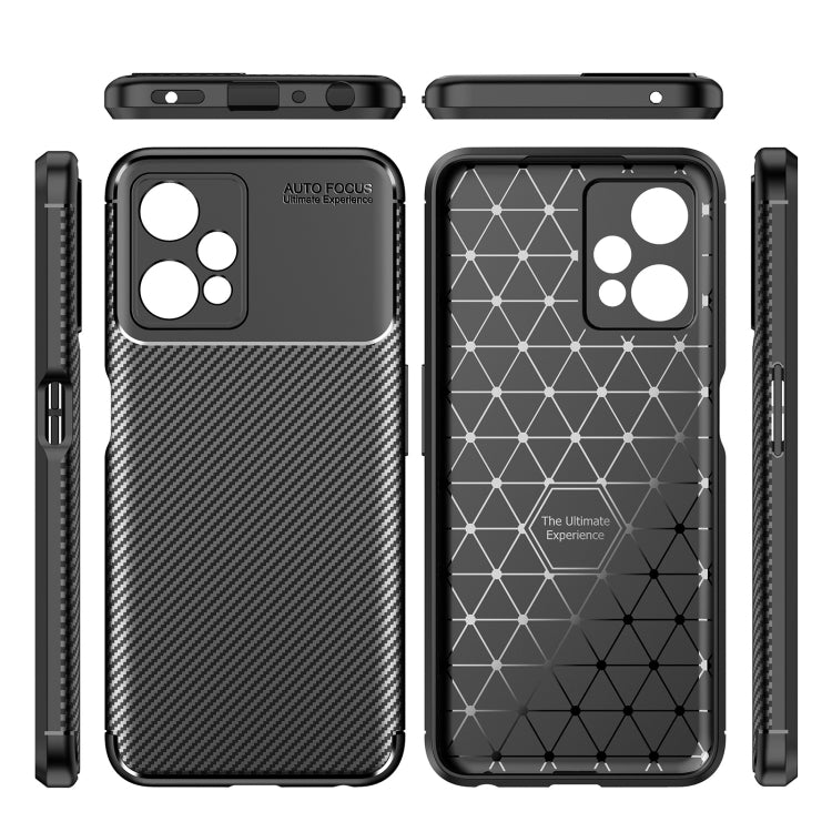 For OnePlus Nord CE 2 Lite 5G Carbon Fiber Texture Shockproof TPU Case