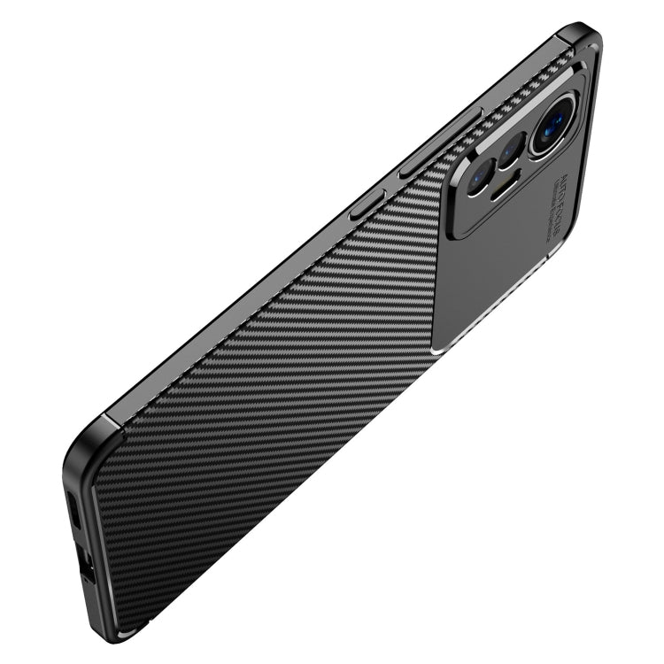 For Xiaomi 12 Lite Carbon Fiber Texture Shockproof TPU Case