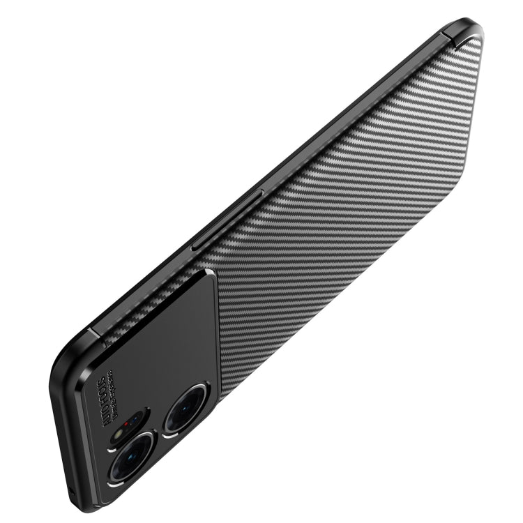 For OPPO K10 Carbon Fiber Texture Shockproof TPU Case